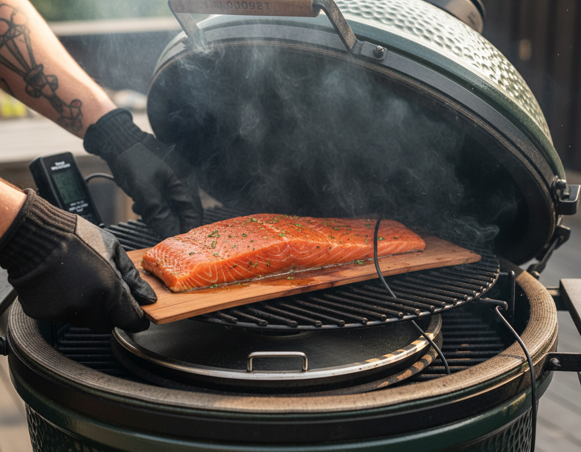 Zalm Roken op de Kamado: Stap-voor-stap handleiding voor de perfecte rooksmaak - bereiding